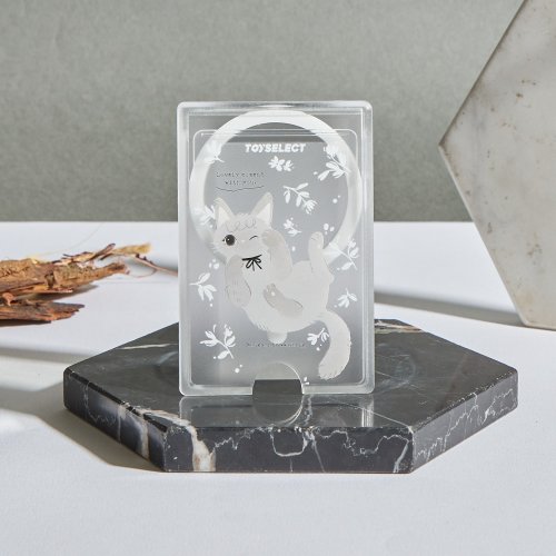 TOYSELECT wwiinngg蝴蝶結灰貓MagSafe磁吸卡片夾