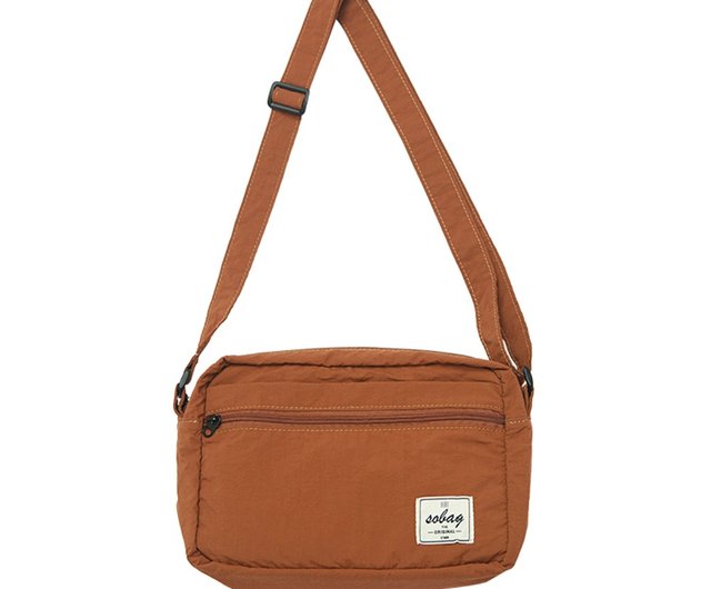 version of you nylon bag ナイロンバッグブラウン