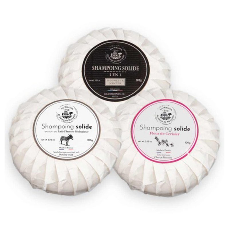 法國馬賽皂之家香氛養髮皂100g(重新定義洗髮新標準) - 洗髮精/餅/皂 - 其他材質 多色