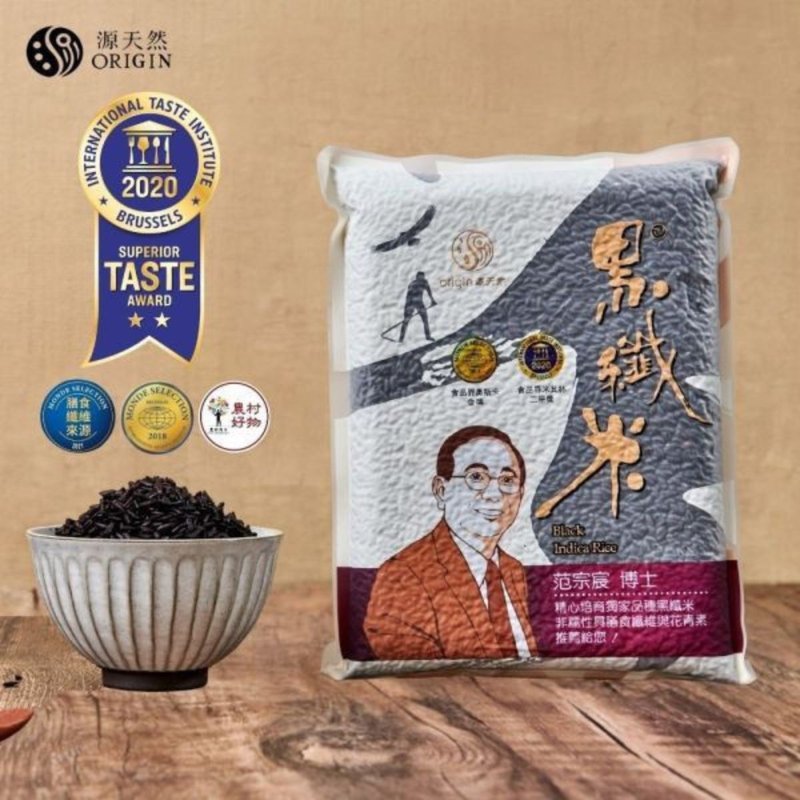 【源天然】黑纖米 1kg - 米/五穀雜糧 - 塑膠 