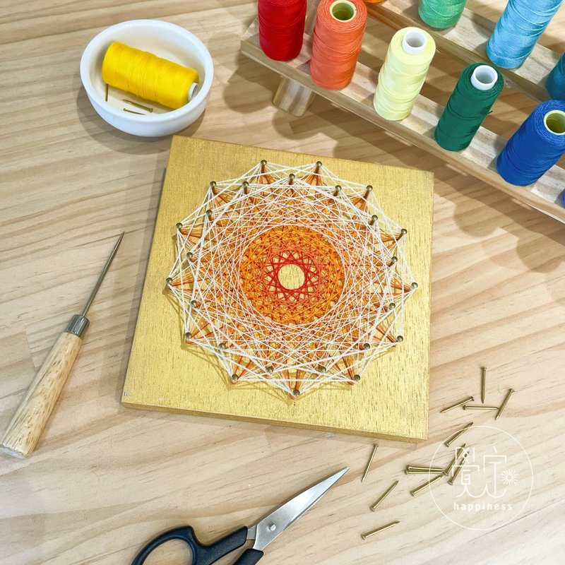 Stringart 藝術作品 - 擺飾/家飾品 - 其他材質 多色