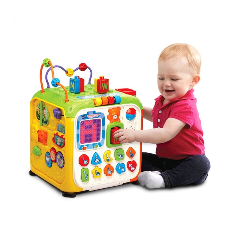Vtech　5合1多功能字母感應積木寶盒 - 寶寶/兒童玩具/玩偶 - 塑膠 