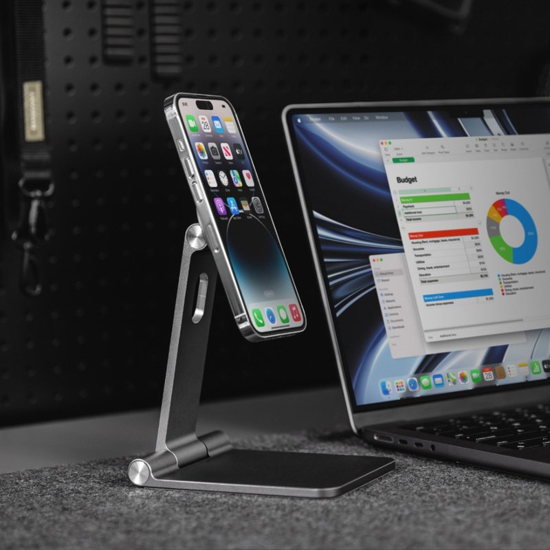 FLIPMOUNT HOOP 磁吸式 iPad/iPhone 摺疊支架 - 手機/平板支架 - 鋁合金 