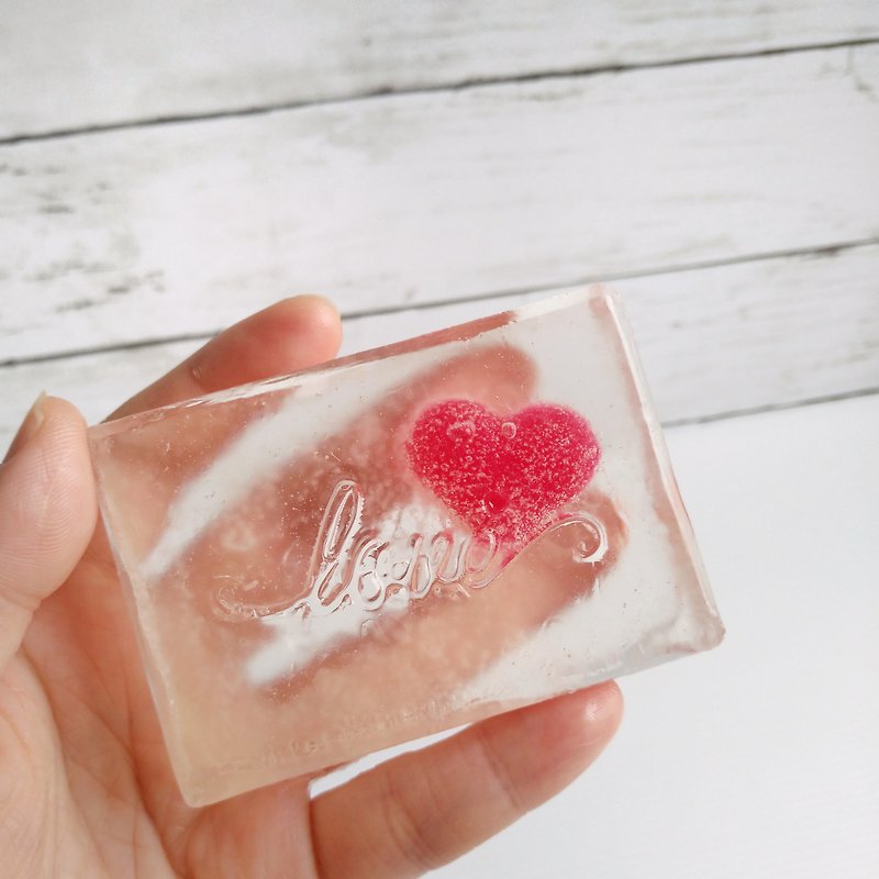 愛心蘇打胺基酸洗髮皂 - 肥皂/手工皂 - 其他材質 透明