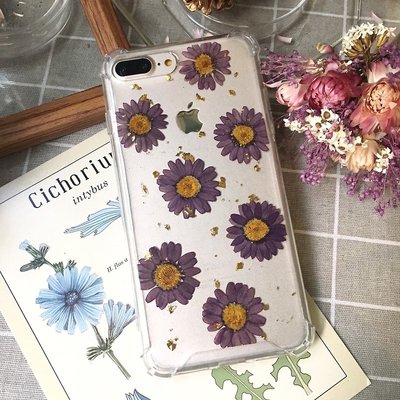 Ultra Violet - pressed flower phone case - Other - Plastic Purple
