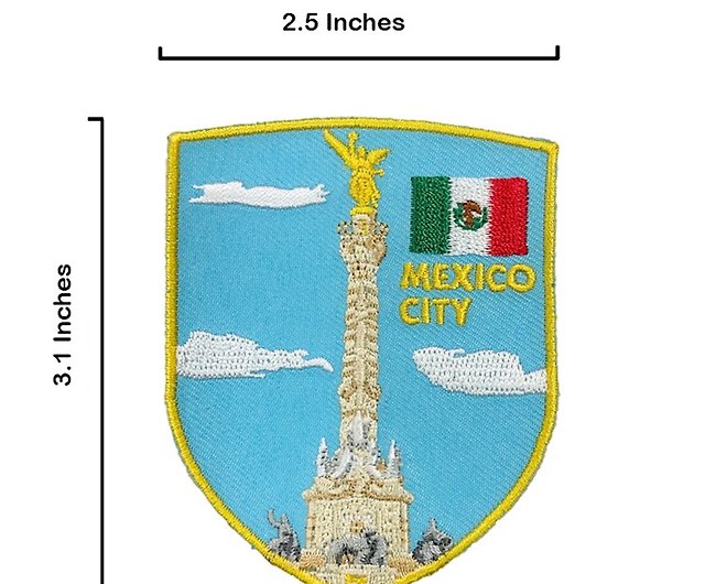 Mexico Landmark Patch