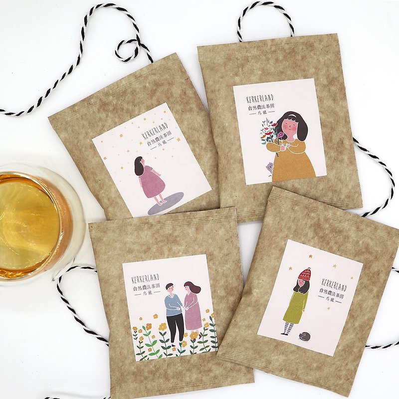 Natural Farming Oolong Tea Bag-Organic Oolong Series-A Set of Four - Tea - Other Materials Multicolor