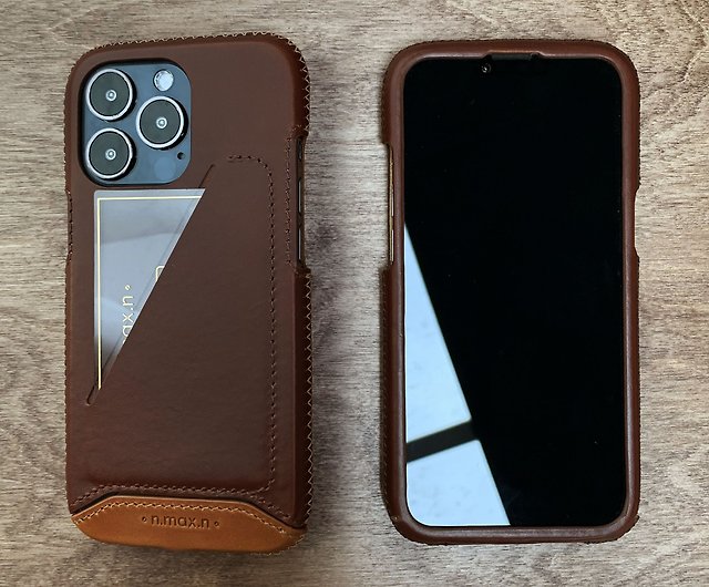 Chocolate leather case