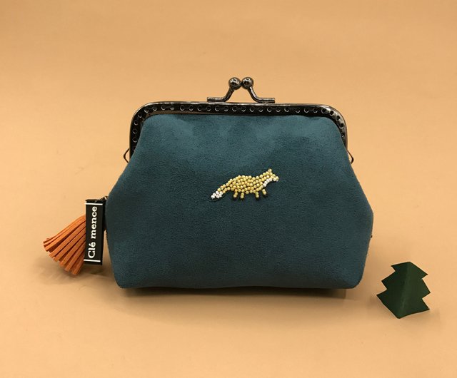 coach fox coin purse