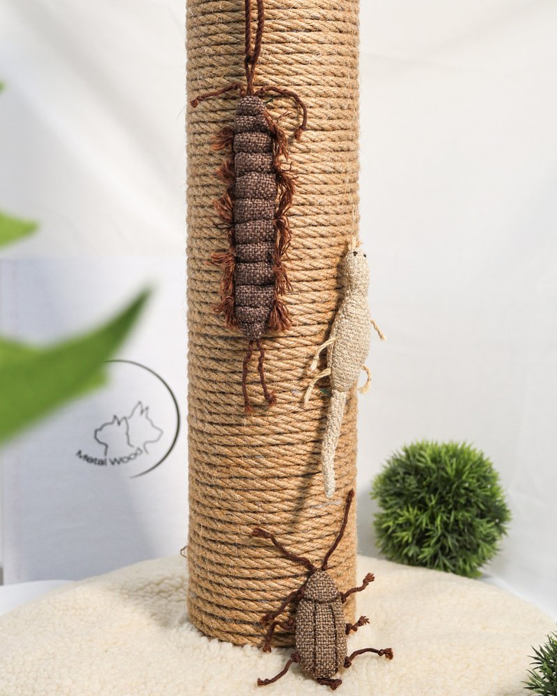 聖誕優惠組合-惡趣味逗貓棒組  #聖誕禮物 手作 蔬果 貓玩具 - 貓/狗玩具 - 其他材質 多色