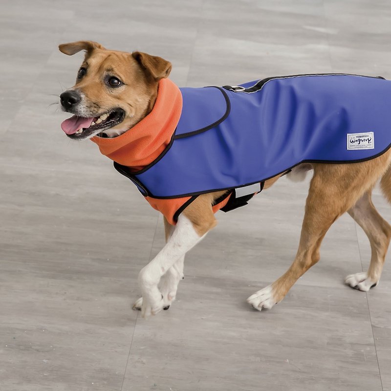 Lockwood pets waterproof jacket/raincoats (VanGoghPurple) - Clothing & Accessories - Waterproof Material 