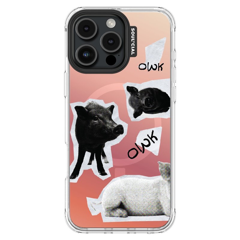 Exotic Animals Little Grunter iPhone 16 手機殼 磁吸機殼 - 手機殼/手機套 - 其他材質 