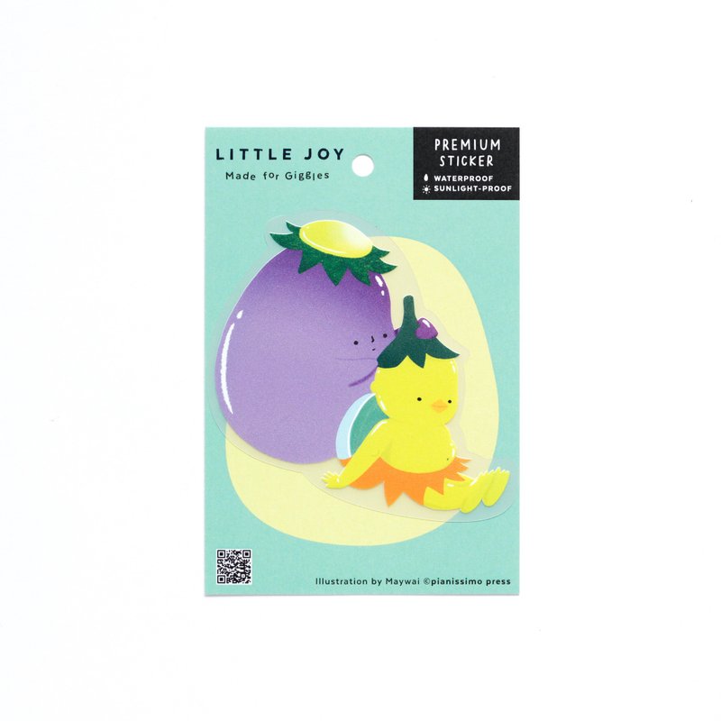 Premium Sticker - Little Joy - Kappa - 貼紙 - 塑膠 多色