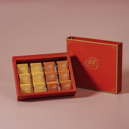 王媽媽法式溫馨酥 ( Wang MaMa ) 王媽媽雙色鳳梨土鳳梨禮盒12入