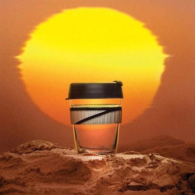澳洲 KeepCup 星際大戰 醇釀 隨行杯 M - 芮 - 咖啡杯 - 玻璃 卡其色