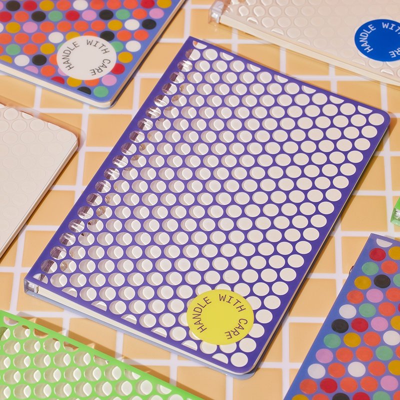 Kawamizu Moku Nichi I Bubble Loose-Leaf Notebook - สมุดบันทึก/สมุดปฏิทิน - วัสดุอื่นๆ หลากหลายสี