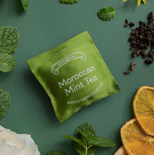 L'Original London 英國精品車用香氛 英國 L'Original 下午茶居家香氛包 I 摩洛哥薄荷茶