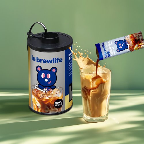le brewlife 樂步 20倍超濃縮義式濃醇咖啡液 Blue膠卷底片版本 15入/桶