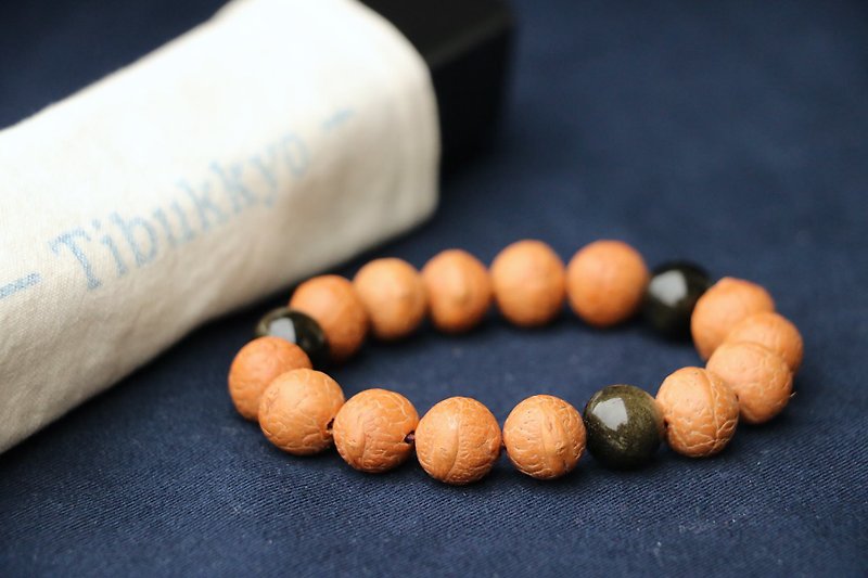 beads bracelets 12mm - สร้อยข้อมือ - พืช/ดอกไม้ 