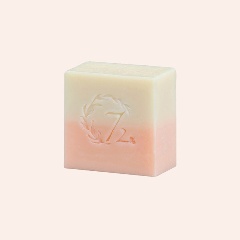 【乾性肌最愛】 粉紅水嫩臉部專用皂 - 臉部清潔/洗臉/卸妝 - 植物．花 粉紅色