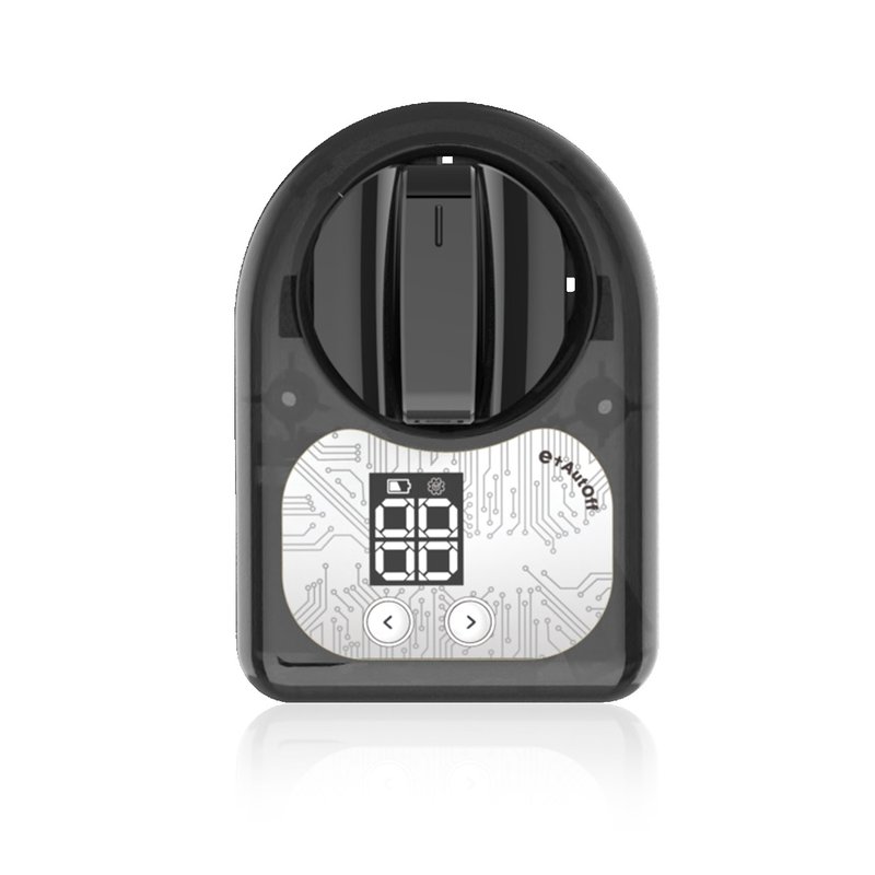 e+自動關(TY009)-直式、橫式通用(適用多種爐型) - 廚房家電 - 塑膠 黑色