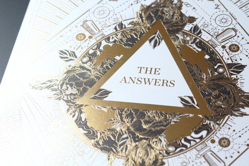 THE ANSWERS (WHITE) - Publications - หนังสือซีน - กระดาษ 