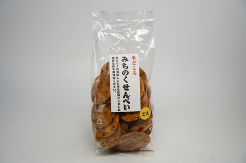 【日本直送】みちのく 小丸せんべい ごま110g - 零食/點心 - 其他材質 