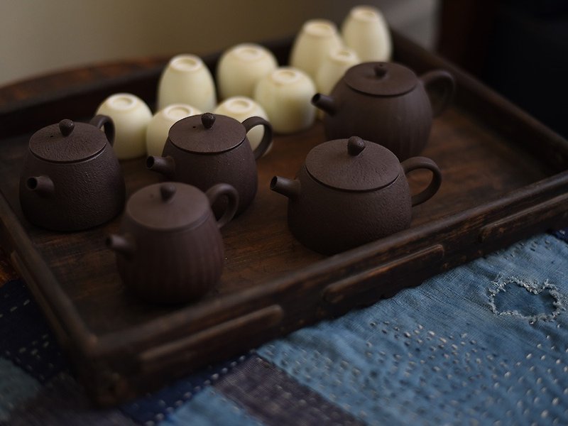 售罄。作紫砂紫泥茶壺孤品小容量急需壺 正把功夫茶品茶利器 - 茶具/茶杯 - 陶 