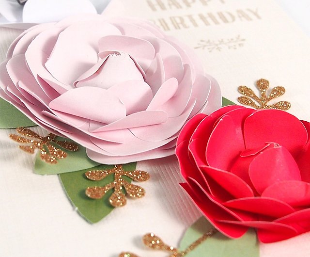 Happy Birthday Wishes Pink Rose Bouquet Of Roses Hallmark Greeting