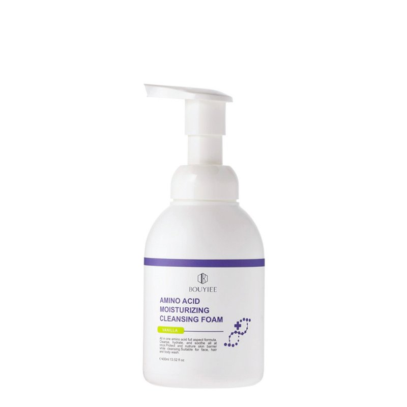 BOUYIEE寶藝 胺基酸益膚全效舒緩泡泡(香草/無香) 400ml - 沐浴乳/沐浴用品 - 其他材質 