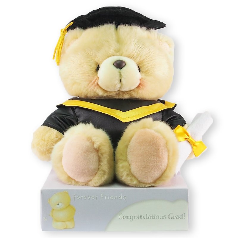 FF 8 inch villi / graduation honor bear - ตุ๊กตา - วัสดุอื่นๆ สีนำ้ตาล
