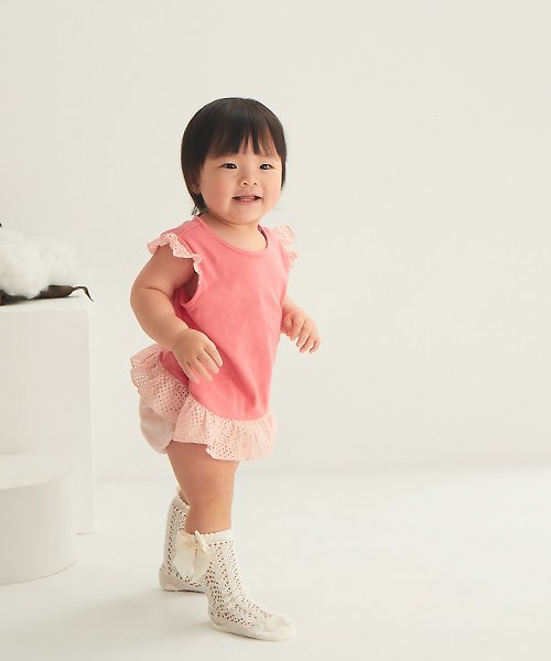baby baby cool 有機棉精品童裝 芭蕾奇緣剪接上衣