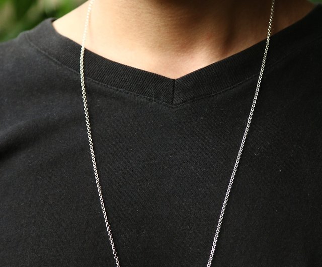 Additional purchase】Sterling silver chain necklace (Great type