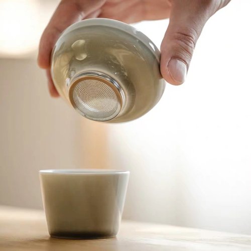 聞說 聞說|日式煙灰茶濾 沖孔不鏽鋼過濾網 功夫茶道配件
