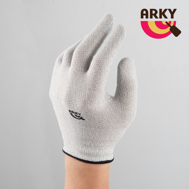 ARKY Silver fiber antibacterial technology universal touch gloves - ถุงมือ - วัสดุอื่นๆ สีเงิน