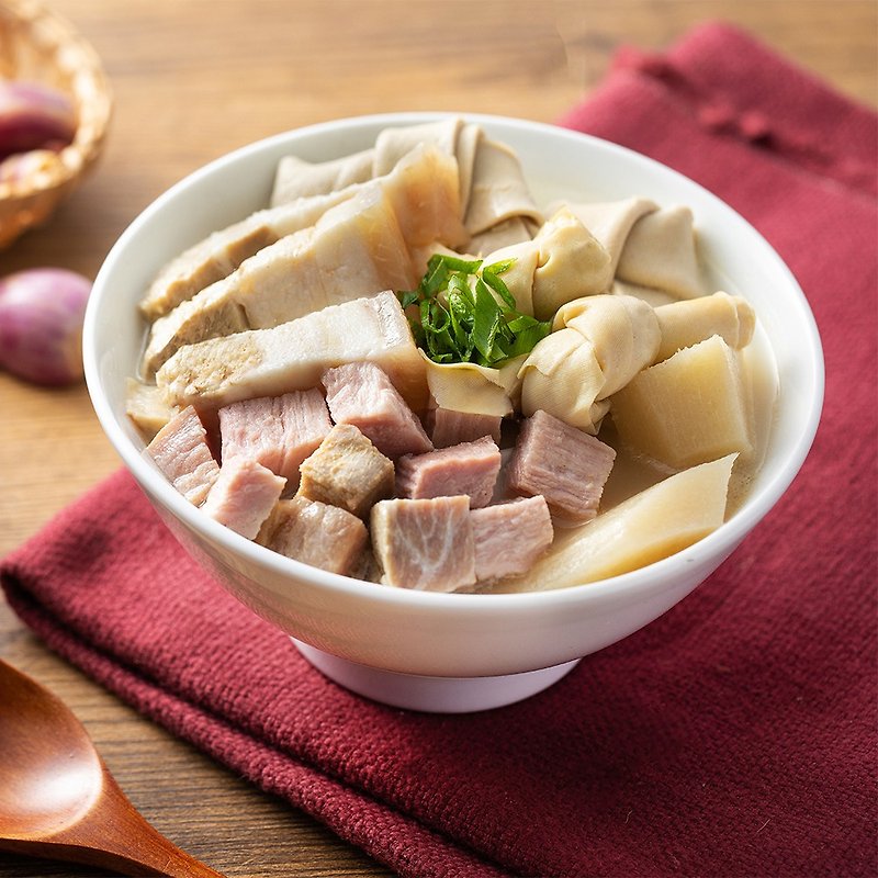 【2021 年菜】六福皇宮 | 開運年菜 | 本幫醃篤鮮高湯 - 料理包/調理包 - 新鮮食材 多色