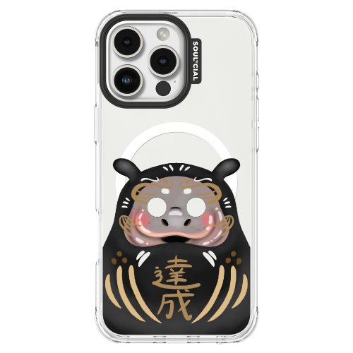 SOUL-CIAL Daruma達摩-DRV Tassei Hippo iPhone 手機殼 MagSafe磁吸保護殼
