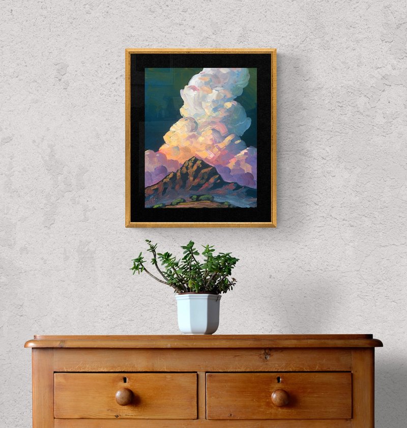 【Limited Print】 William Hawkins-Cloud Craft large【Giclee】 - Posters - Other Materials Multicolor