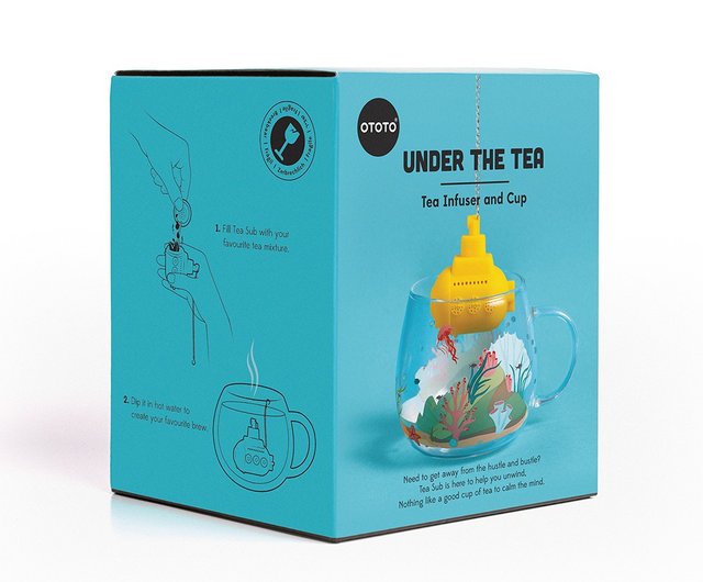 OTOTO Under The Tea: Infuser & Cup