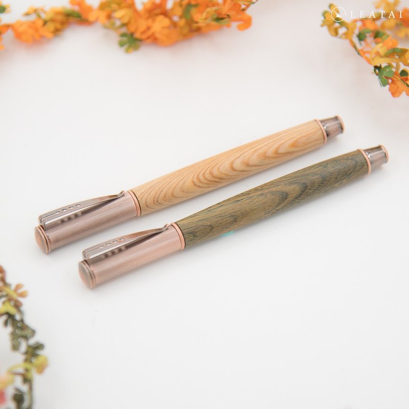 原木鋼珠筆- 良將系列 (現貨/直接購買) - 鋼珠筆 - 木頭 咖啡色
