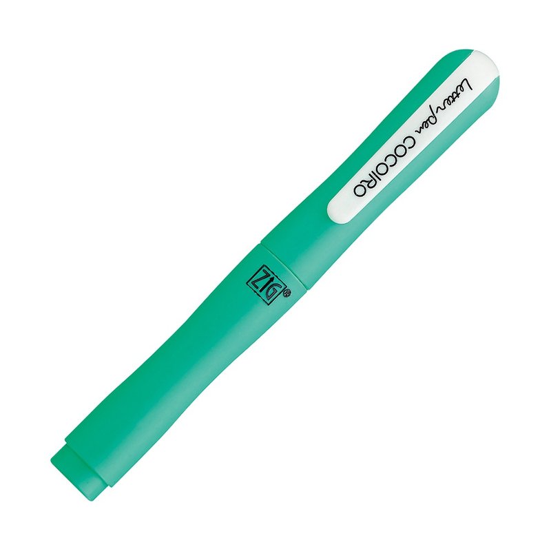 [Kuretake Japanese Kuretake] ZIG COCOIRO variable pen barrel apple green (LPC-12) - อุปกรณ์เขียนอื่นๆ - พลาสติก สีเขียว