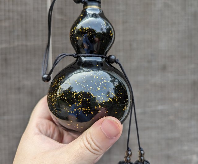 大型漆ひょうたん漆器 夏柯興酒ひょうたん 容量200ml - ショップ