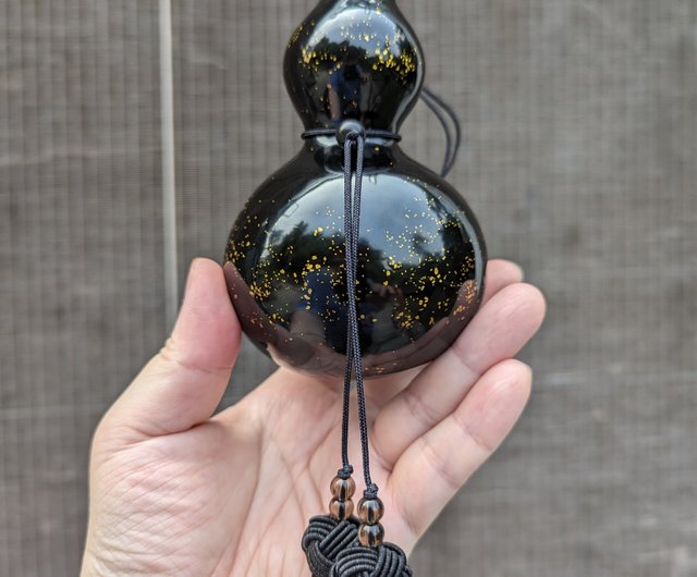上州瓢箪 ひょうたんの置物021 三段瓢 高さ47.5cm 研ぎ出し加工