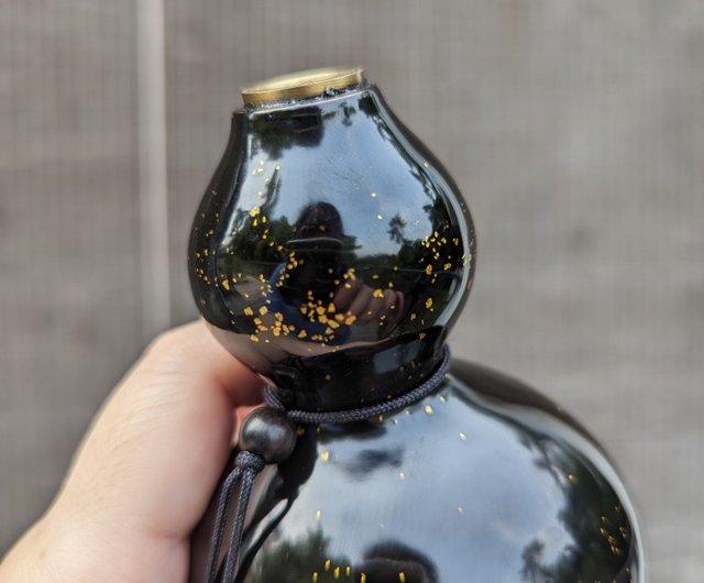 大型漆ひょうたん漆器 夏柯興酒ひょうたん 容量200ml - ショップ