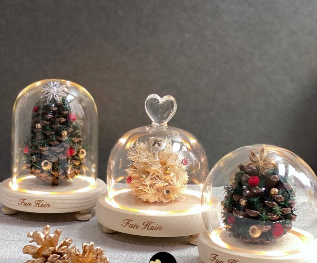 松ぼっくり クリスマスツリー 枯れ杉 クリスマスツリー 常夜灯