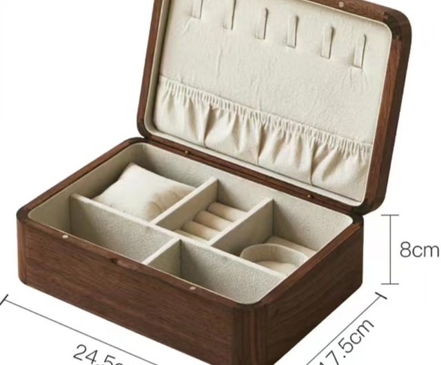 稀少美品 木材製 寶石象嵌 龍紋首飾盒 収納盒 文房置物 賞物 貴重 珍蔵品