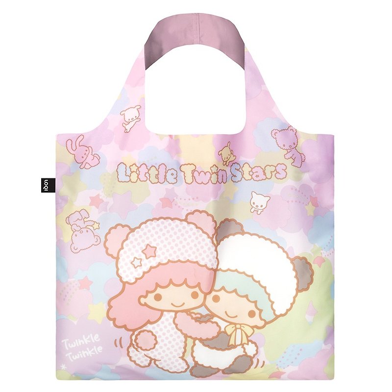 LOQI Shopping Bag - Sanrio License (Gemini Panda TS03) - Messenger Bags & Sling Bags - Polyester Multicolor