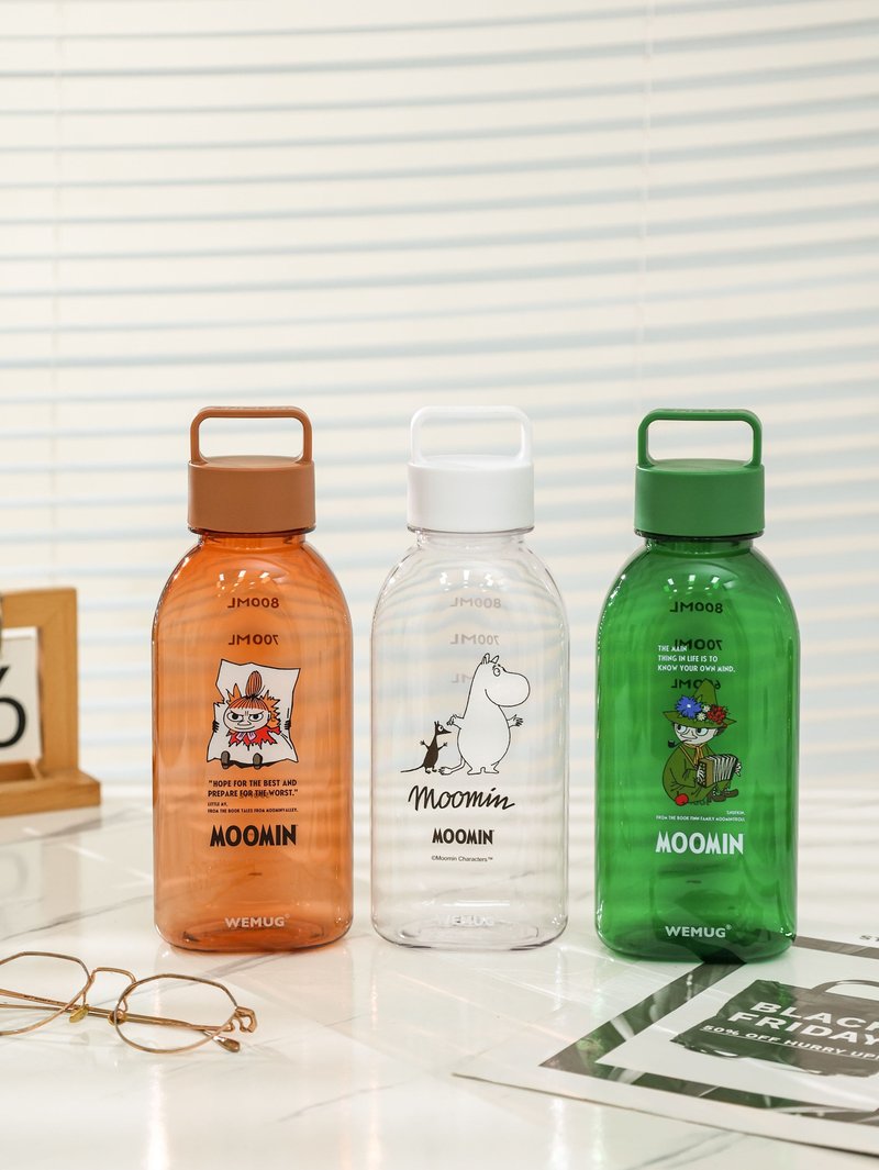 【Pinkoi x Moomin】熱銷 姆明小美 1000ml大容量水壼 - 水壺/水瓶 - 塑膠 多色
