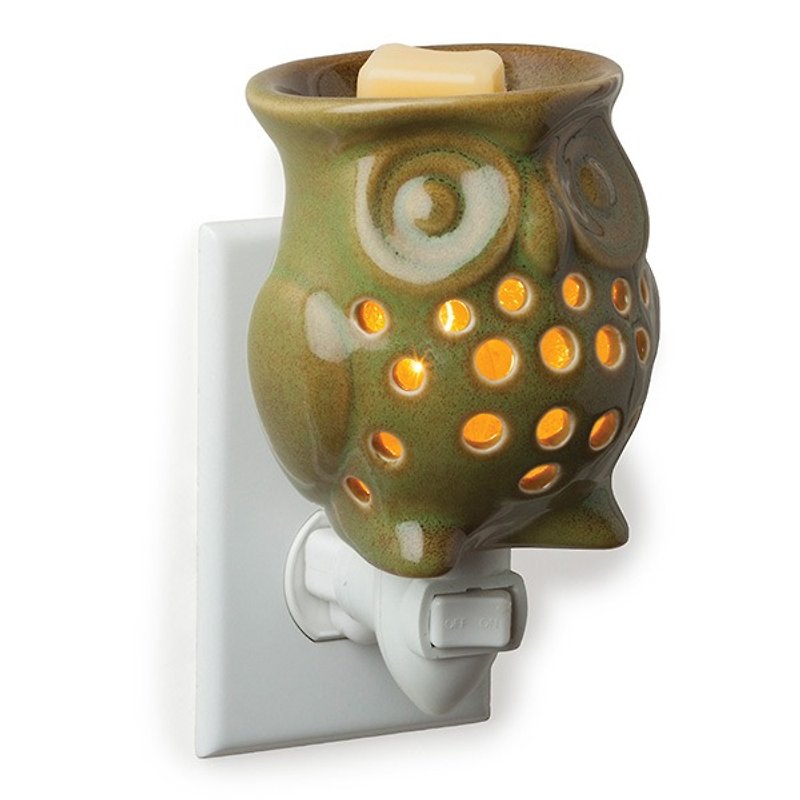 [] VIVAWANG melting wax fragrance Wall - (Owl). Home design, aromatic atmosphere, the release of aroma, aromatherapy security. - น้ำหอม - เครื่องลายคราม 