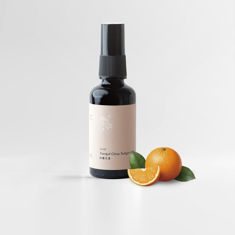 柑晨花息甜橙噴霧Tranquil Citrus Twilight Mists - 香氛/精油/擴香 - 玻璃 白色